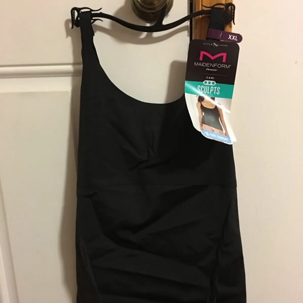 NEW XXL MAIDENFORM FLEXEES MODERN SCULPTS ULTRA FIRM CAMI